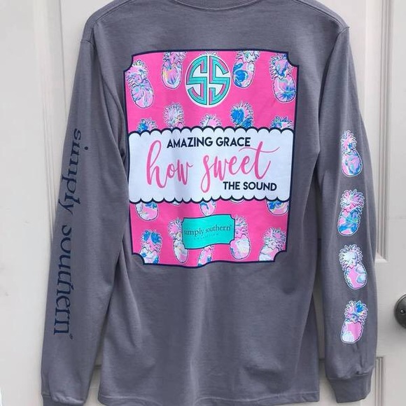 Simply Southern long sleeve Amazing grace - Picture 3 of 3